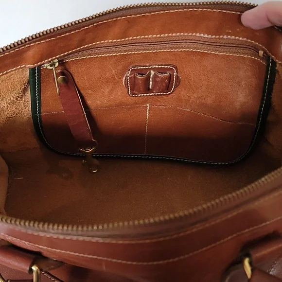 Brahmin vintage brown leather handbag - Picture 16 of 16